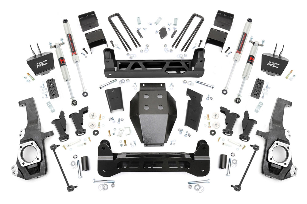 Rough Country - 5 Inch Lift Kit - Torsion Drop - M1 - Chevy/GMC 2500HD/3500HD (20-25)
