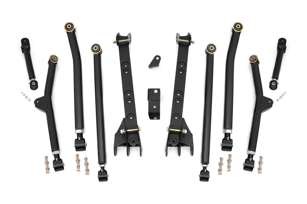 Rough Country - Long Arm Upgrade Kit - 4-6 Inch Lift - Jeep Wrangler TJ 4WD (1997-2006)