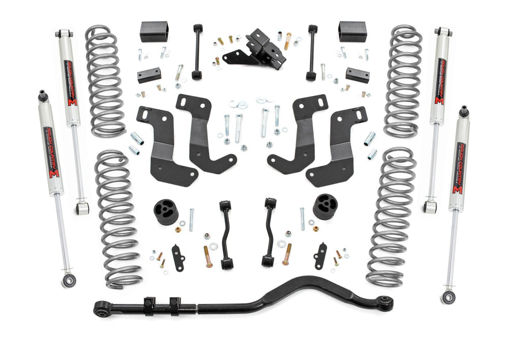 Rough Country - 3.5 Inch Lift Kit - C/A Drop - Stage 1 - M1 - Jeep Wrangler Unlimited (24-25)