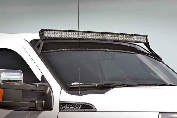 Rough Country - LED Light Mount - Upper Windshield - 54" Curved - Ford F-250/F-350 Super Duty (99-16)