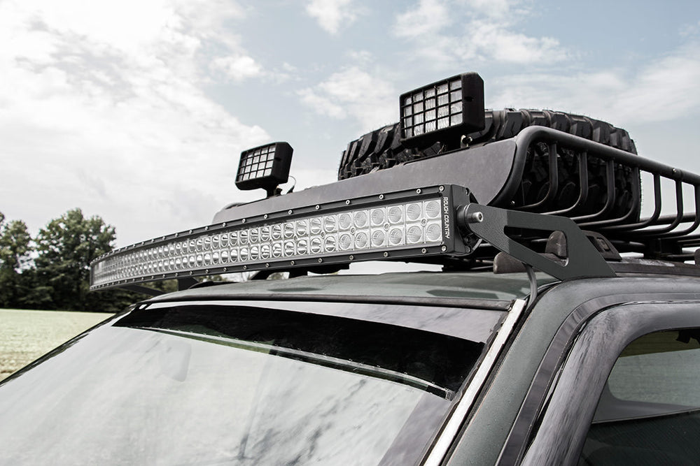 Rough Country - LED Light Mount - Upper Windshield - 50