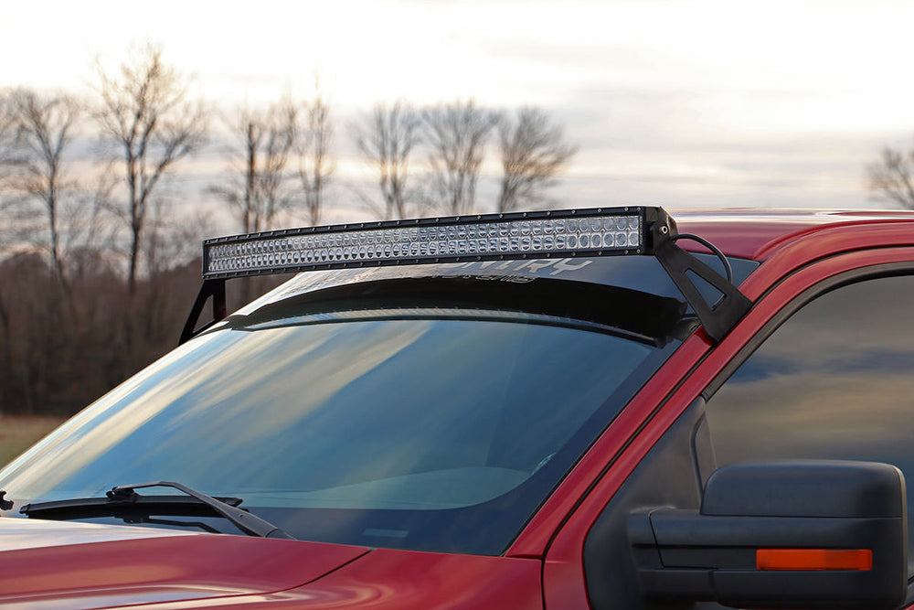Rough Country - LED Light Mount - Upper Windshield - 54