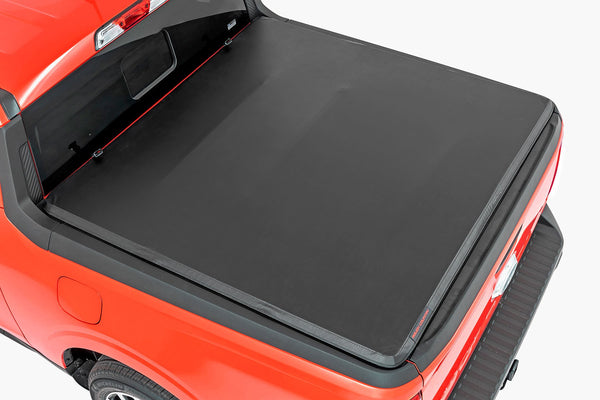 Rough Country - Soft Tri-Fold Bed Cover - 4'6" Bed - Ford Maverick 2WD/4WD (2022-2026)