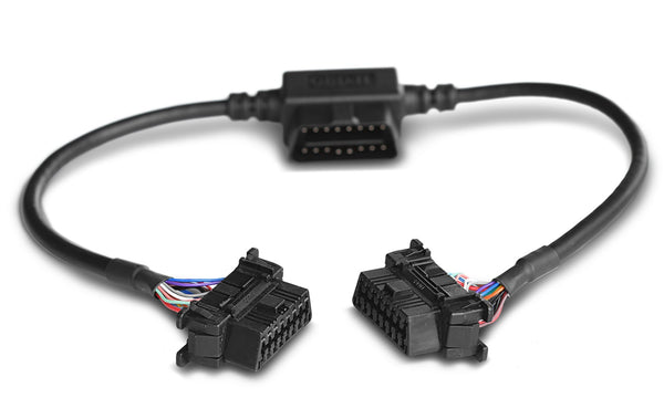 AMP Research - PowerStep Plug And Play Pass Through Harness OBD Plug Thru Harness Black Set - 76405-01A