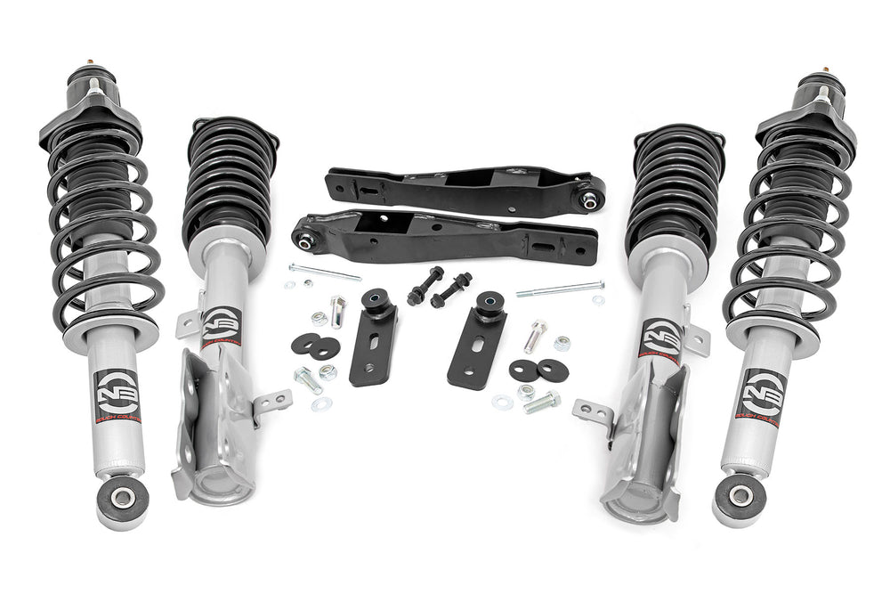 Rough Country - 2 Inch Lift Kit - N3 Struts - Jeep Compass (07-16)/Patriot (10-17)