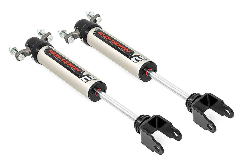 Rough Country - V2 Front Shocks - 0-2