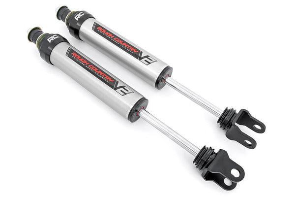 Rough Country - V2 Front Shocks - 0-3" - Chevy/GMC Sierra 1500/Silverado 1500/Tahoe/Yukon (99-06 & Classic)