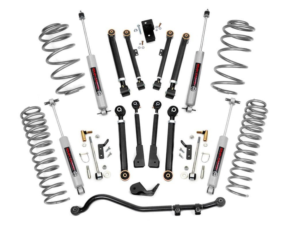 Rough Country - 2.5 Inch Lift Kit - X-Series - Jeep Wrangler TJ (97-06)/Wrangler Unlimited (04-06)
