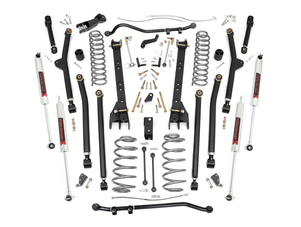 Rough Country - 6 Inch Lift Kit - Long Arm - M1 - Jeep Wrangler TJ 4WD (1997-2006)