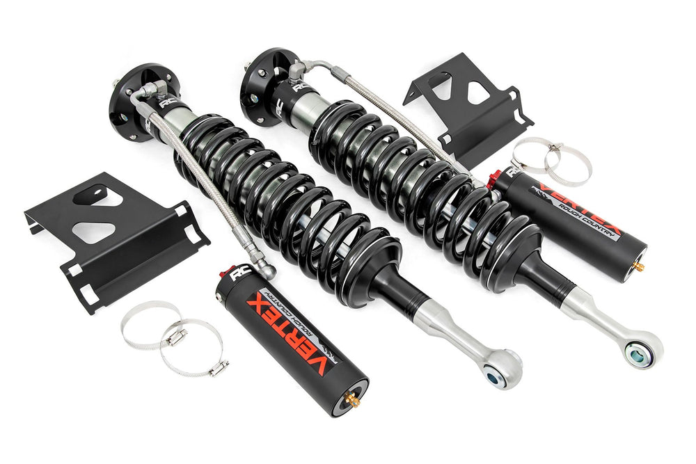 Rough Country - Vertex 2.5 Adjustable Coilovers - Front - 3.5