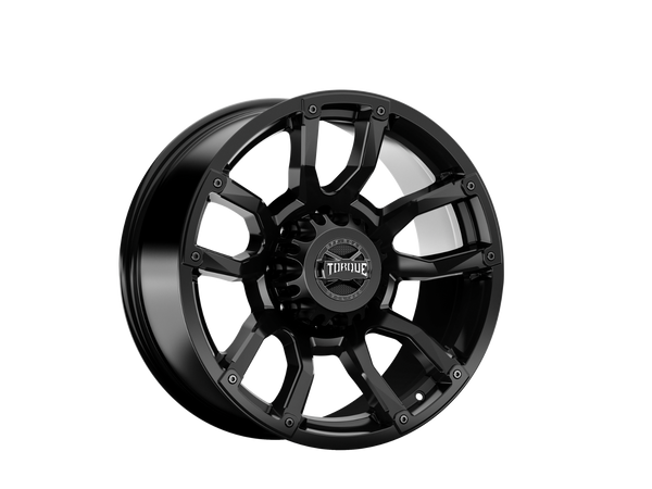 Rough Country - Torque Impact/Satin Black/20x9/8x180/0mm
