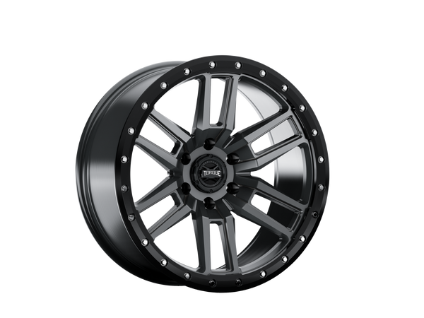 Rough Country - Torque Pritchett/Anthracite w/Black Lip/20x9/6x135/-12mm