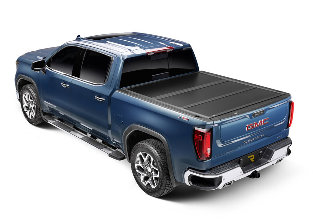UnderCover Select 2007-2013 Chevrolet Silverado/GMC Sierra 5ft. 9in. Bed Crew Cab without Cargo Management System with Bed Rail Caps-Black Textured