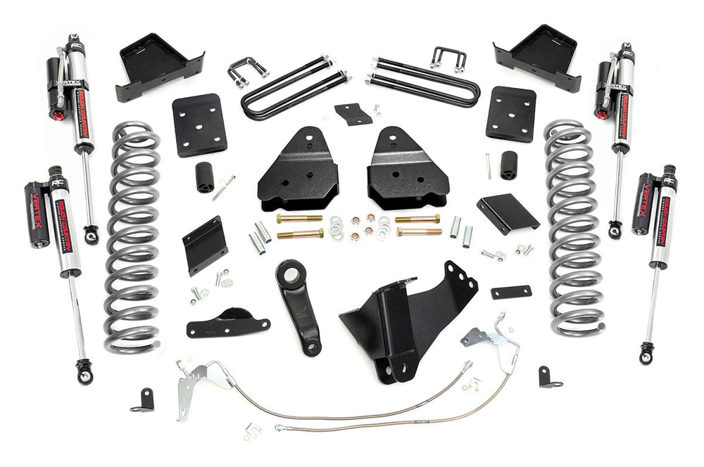 Rough Country - 6 Inch Lift Kit - Gas - No OVLD - Vertex - Ford F-250 Super Duty 4WD (15-16)