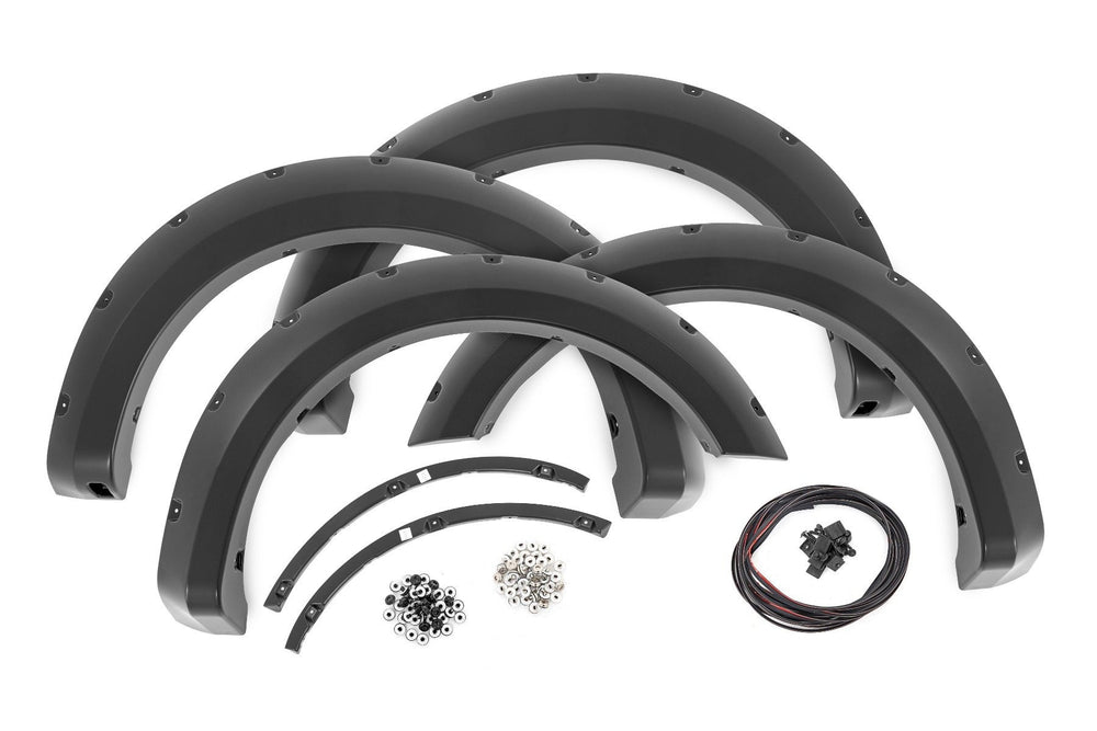 Rough Country - Pocket Fender Flares - PQ Race Red - Ford F-150 2WD/4WD (2009-2014)