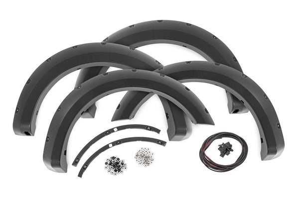 Rough Country - Pocket Fender Flares - PQ Race Red - Ford F-150 2WD/4WD (2009-2014)