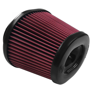 S&B Filters - S&B Air Filter For Intake Kits 75-5105,75-5054 Oiled Cotton Cleanable Red - KF-1051