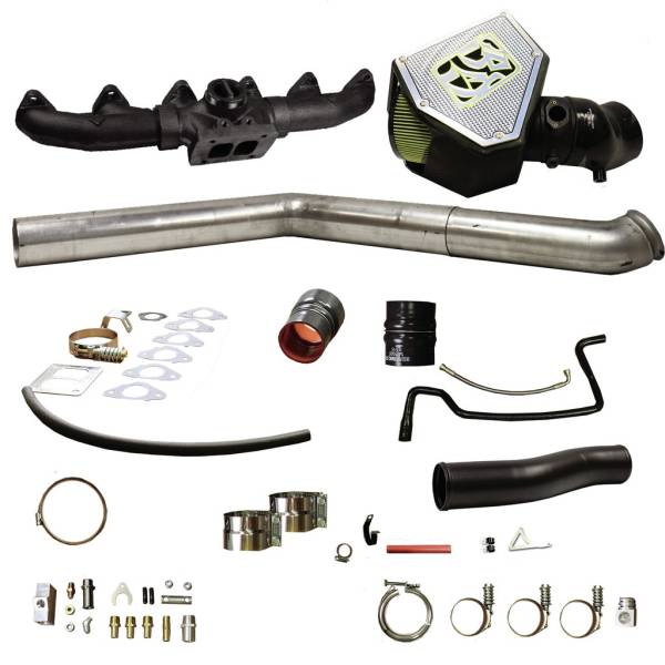 BD Diesel - BD Diesel Rumble B Turbo Install Kit, S400 - Dodge 2007.5-2009 6.7L 1045701