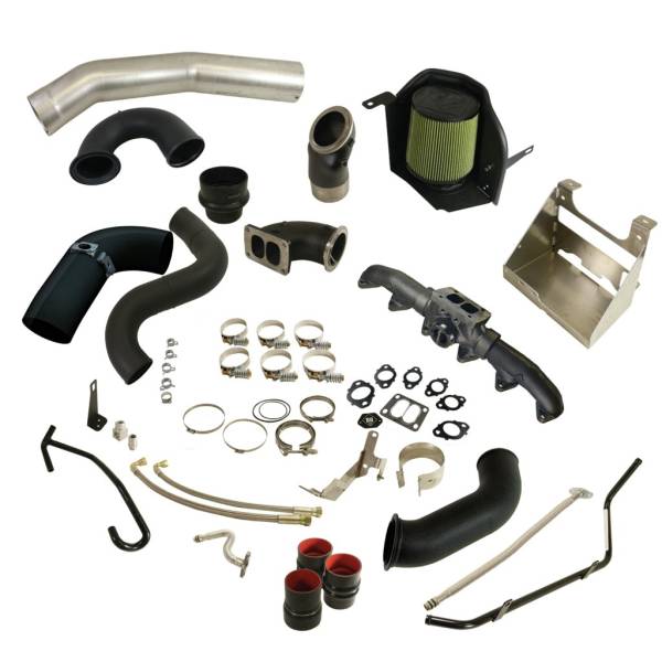 BD Diesel - BD Diesel BD Cummins 5.9L/6.7L Cobra Turbo Install Kit w/S400 Secondary Dodge 2003-2009 1045760