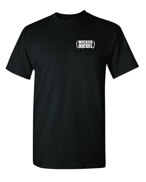 Black Short Sleeve Wicked Diesel T-Shirt