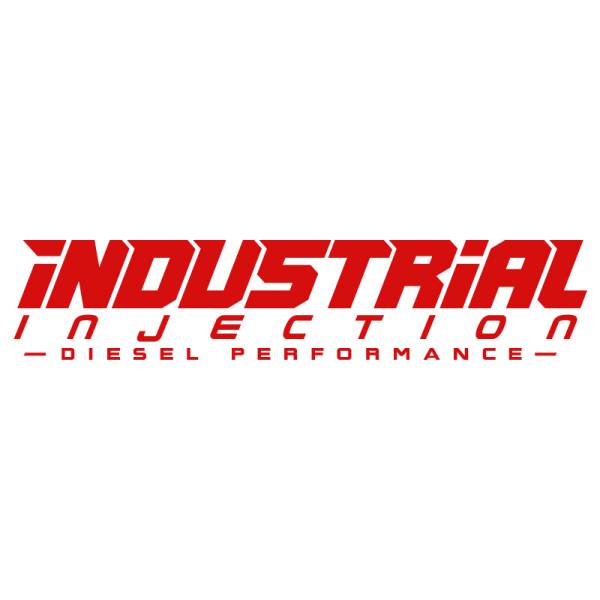 Industrial Injection - 20 Inch Red Industrial Injection Logo Decal