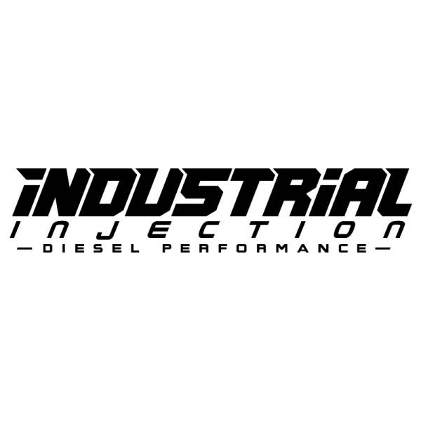 Industrial Injection - 11 Inch Black Industrial Injection Logo Decal