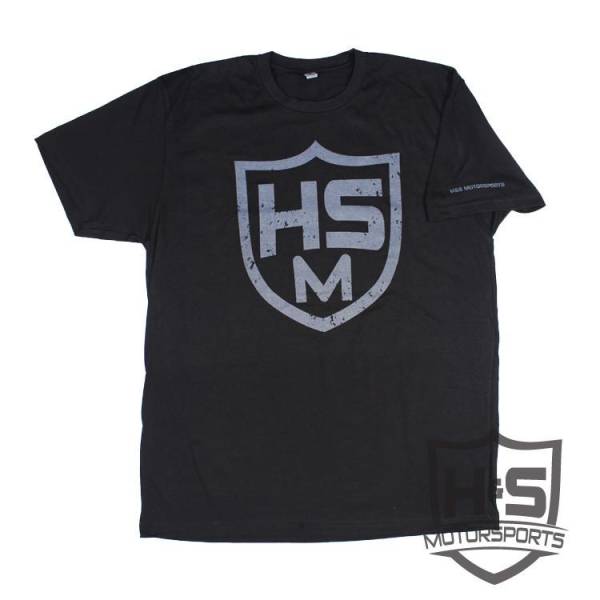 H&S Motorsports - H & S "Shield" T-Shirt - Black - Size XL