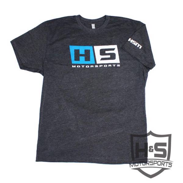 H&S Motorsports - H & S "Box" T-Shirt - Dark Grey - Size L