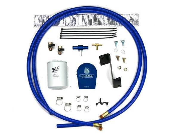 Sinister Diesel - Sinister Diesel Coolant Filtration System (w/ Wix) for 2011-2015 GM Duramax 6.6L SD-COOLFIL-6.6-11-W