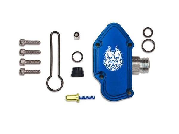 Sinister Diesel - Sinister Diesel Blue Spring Kit with Billet Housing for 03-07 Ford 6.0L SD-FUELBLK-6.0