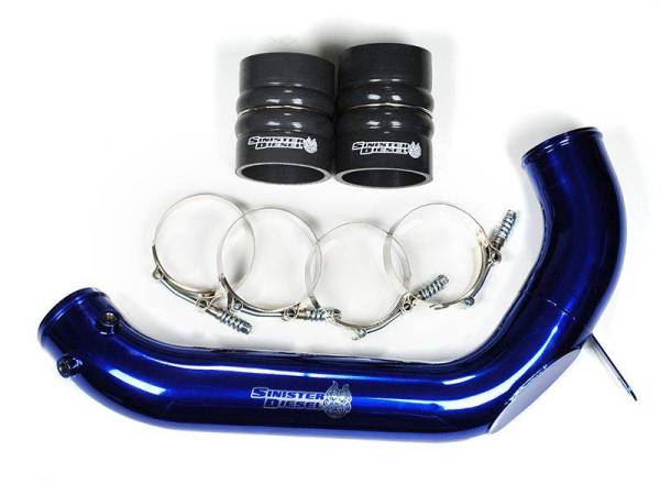 Sinister Diesel - Sinister Diesel Cold Side Charge Pipe for 2008-2010 Ford Powerstroke 6.4L SD-INTRPIPE-6.4-COLD