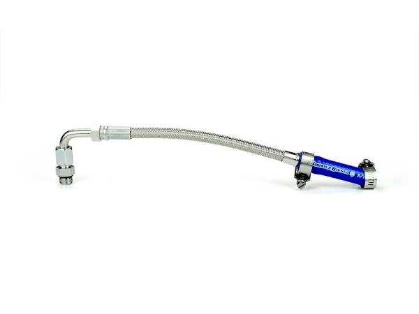 Sinister Diesel - Sinister Diesel Turbo Coolant Feed Line for 2011-2014 Ford Powerstroke 6.7L SD-TURB-COOL-6.7P