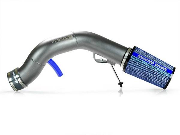 Sinister Diesel - Sinister Diesel Cold Air Intake for 2003-2007 Ford Powerstroke 6.0L (Gray) SDG-CAI-6.0