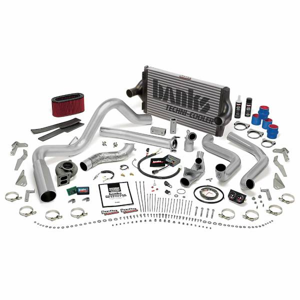 Banks Power - Banks Power PowerPack Bundle Complete Power System W/OttoMind Engine Calibration Module Chrome Tip 95.5-97 Ford 7.3L Automatic Transmission 48561