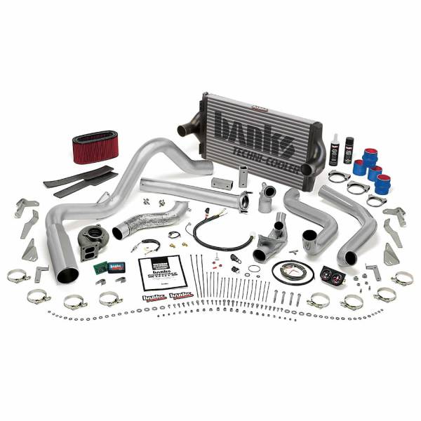 Banks Power - Banks Power PowerPack Bundle Complete Power System W/OttoMind Engine Calibration Module Chrome Tip 95.5-97 Ford 7.3L Manual Transmission 48562