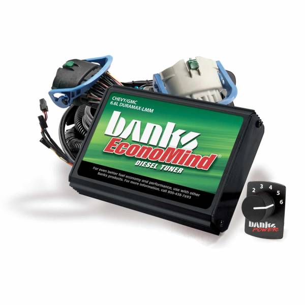 Banks Power - Banks Power Economind Diesel Tuner (PowerPack Calibration) W/Switch 07-10 Chevy 6.6L LMM 63885