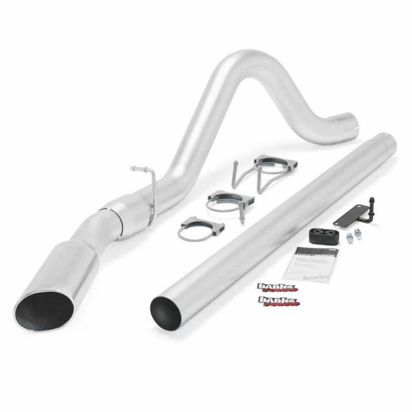 Banks Power - Banks Power Monster Exhaust System Single Exit Chrome Tip 08-10 Ford 6.4L ECSB-CCSB to 49780