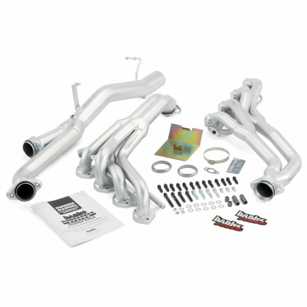 Banks Power - Banks Power Torque Tube Exhaust Header System 89-93 Ford 460 Truck C-6 48826