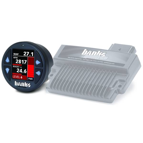 Banks Power - Banks Power Banks SpeedBrake with Banks iDash 1.8 Super Gauge for use with 2006-2007 Chevy 6.6L, LLY-LBZ 61432