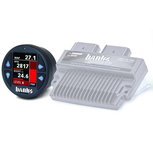 Banks Power - Banks Power Six-Gun Diesel Tuner with Banks iDash 1.8 Super Gauge for use with 2008-2010 Ford 6.4L 61422