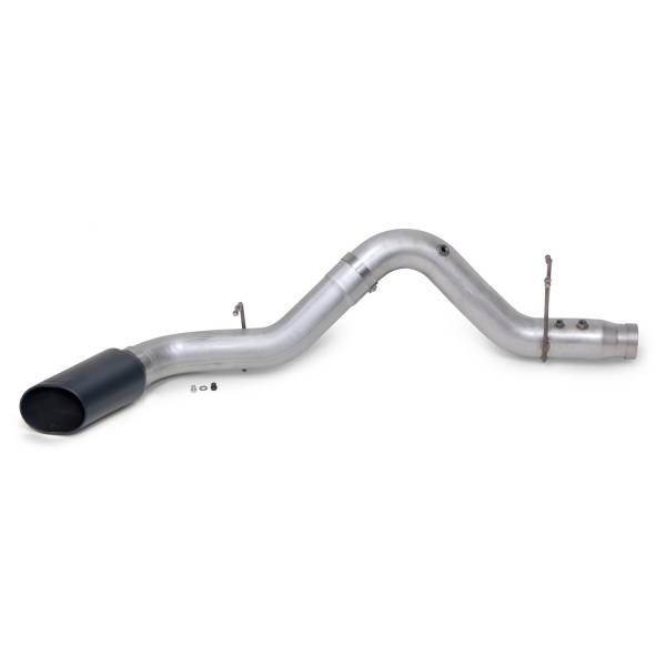 Banks Power - Banks Power Monster Exhaust System 5-inch Single Exit Black Tip 2017-Present Chevy/GMC 2500/3500 Duramax 6.6L L5P 48996-B