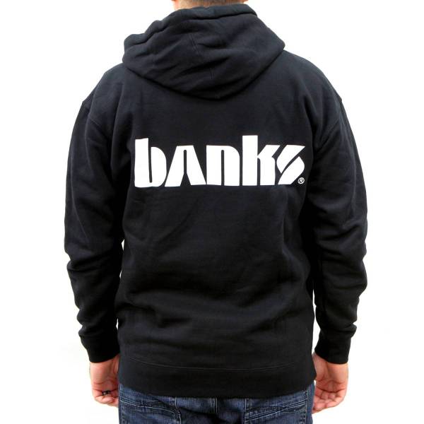 Banks Power - Banks Power Hoodie Large Banks Logo Zip Hoodie 97403-Large