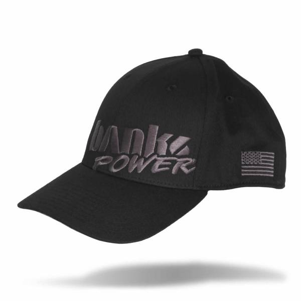Banks Power - Banks Power Power Hat Premium Fitted Black/Gray Curved Bill Flexible Fit 96127
