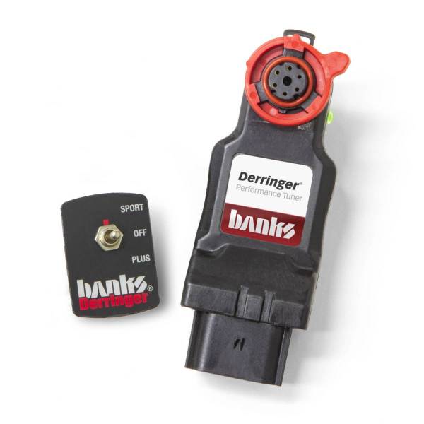 Banks Power - Banks Power Derringer Tuner w/Switch with ActiveSafety includes Switch for 14-18 Ram 1500 3.0L EcoDiesel 66671