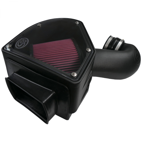 S&B Filters - S&B Cold Air Intake For 94-02 Dodge Ram 2500 3500 5.9L Cummins Cotton Cleanable Red - 75-5090