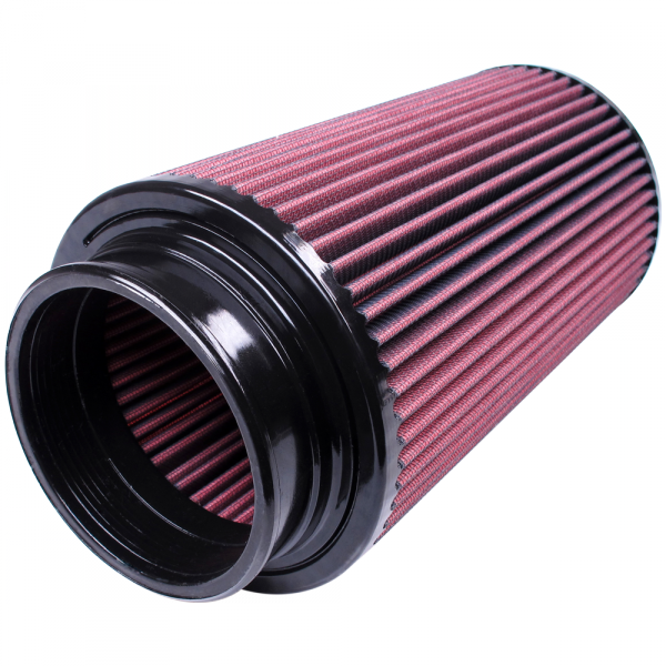 S&B Filters - S&B Air Filter for Competitor Intakes AFE XX-40035 Oiled Cotton Cleanable Red - CR-40035