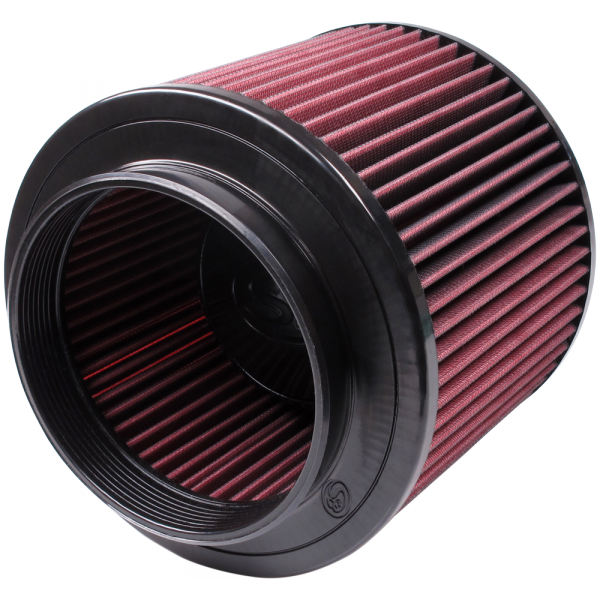 S&B Filters - S&B Air Filter for Competitor Intakes AFE XX-91046 Oiled Cotton Cleanable Red - CR-91046