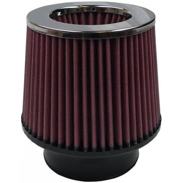 S&B Filters - S&B Air Filter For Intake Kits 75-1534,75-1533 Oiled Cotton Cleanable Red - KF-1017