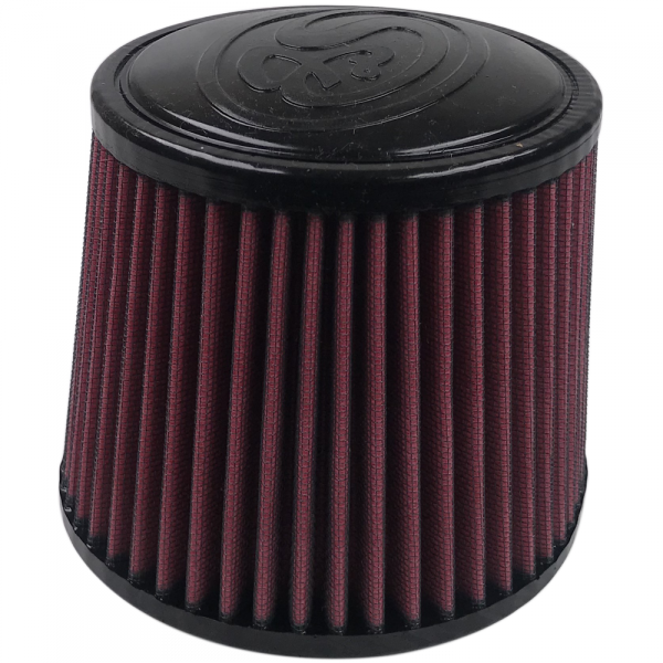 S&B Filters - S&B Air Filter For Intake Kits 75-5004 Oiled Cotton Cleanable Red - KF-1019-1