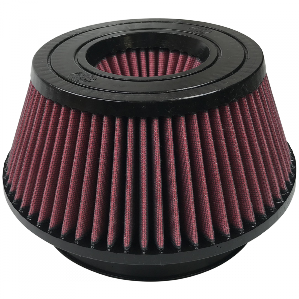 S&B Filters - S&B Air Filter For Intake Kits 75-5033,75-5015 Oiled Cotton Cleanable Red - KF-1032